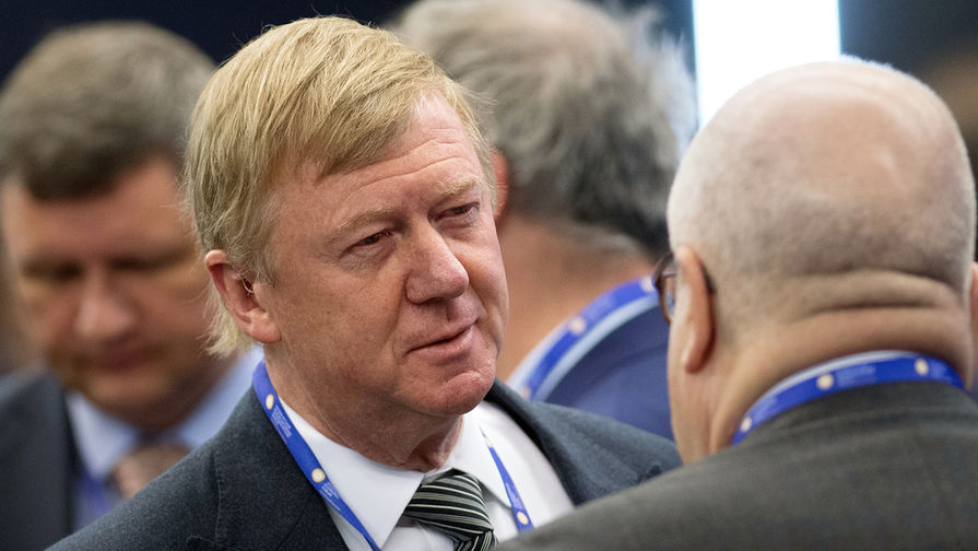 Председатель правления ООО «УК «Роснано» Анатолий Чубайс на Петербургском международном экономическом форуме, 1 июня 2017 года