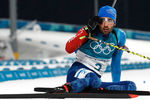 Мартен Фуркад на Зимних Олимпийских играх в Пхёнчхане, Южная Корея, 2018 год
