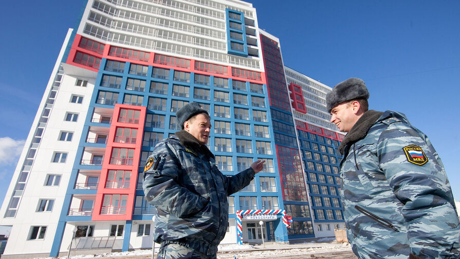 Пожар произошел в здании Главного управления Росгвардии по Москве