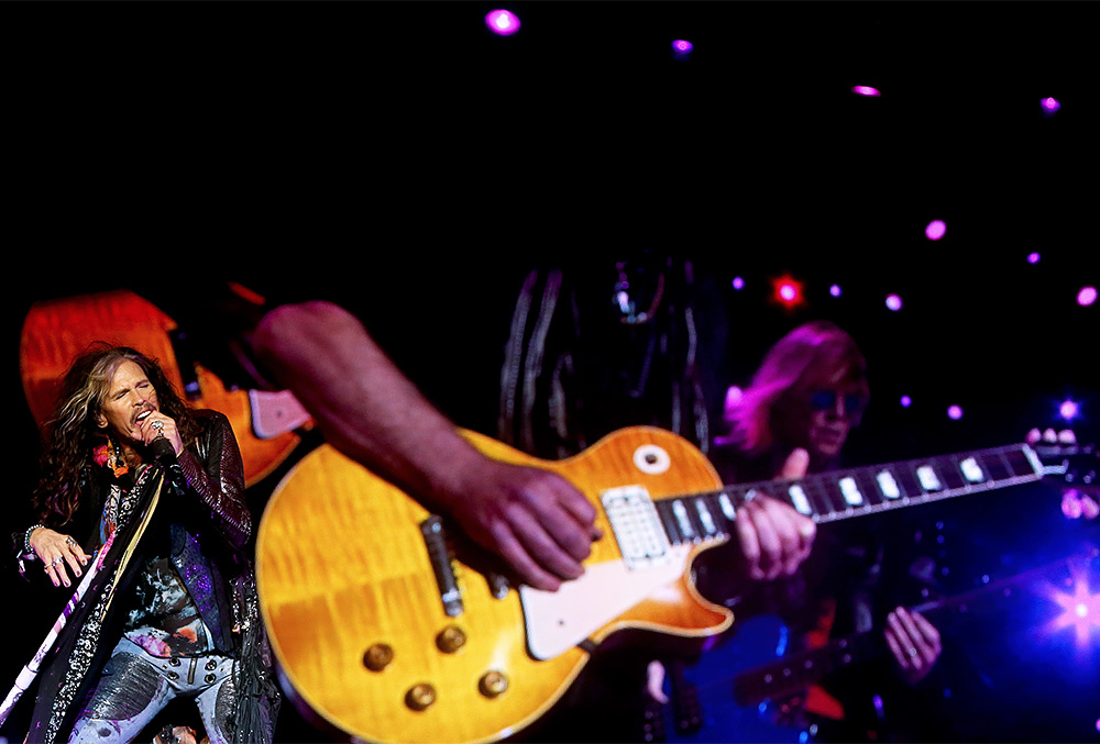 Концерт группы Aerosmith в Москве