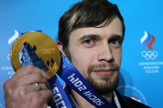 Олимпийский чемпион Сочи по скелетону Александр Третьяков