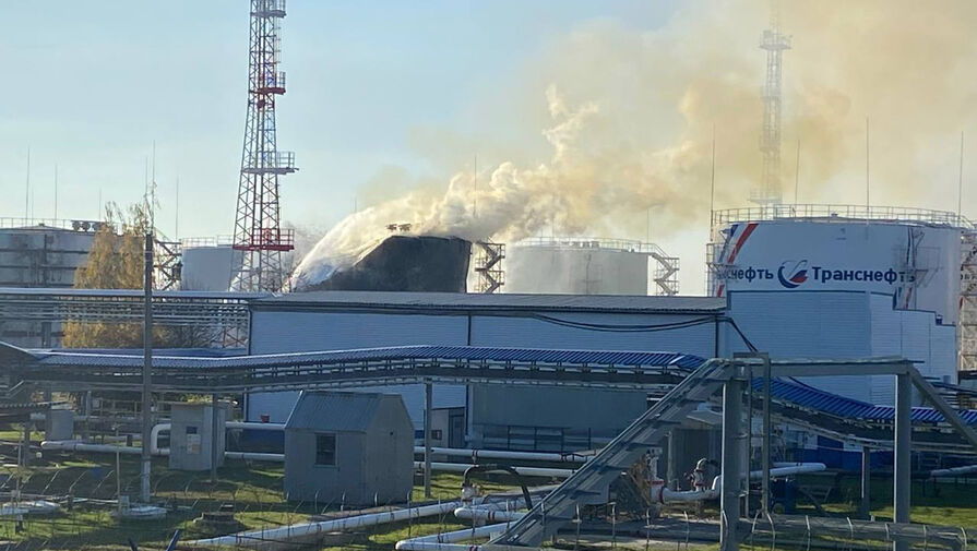 В Белгородской области приступили к ликвидации последствий пожара на нефтебазе