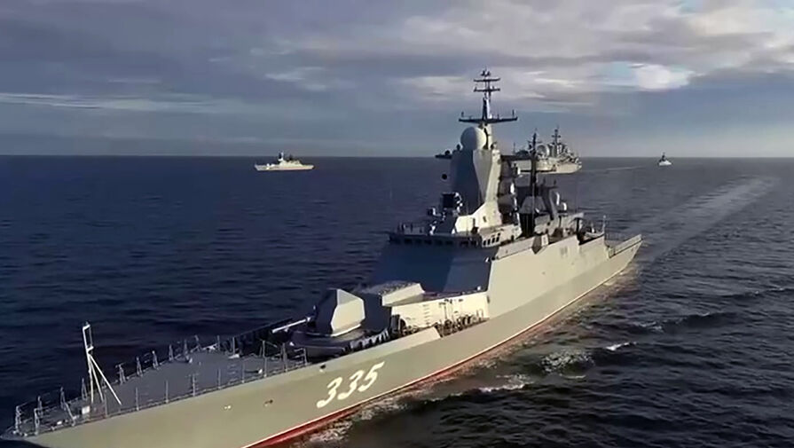 Корвет Громкий Тихоокеанского флота провел артиллерийские стрельбы в Японском море