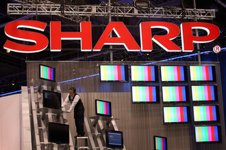 Cтоимость акций Sharp стремительно снизилась