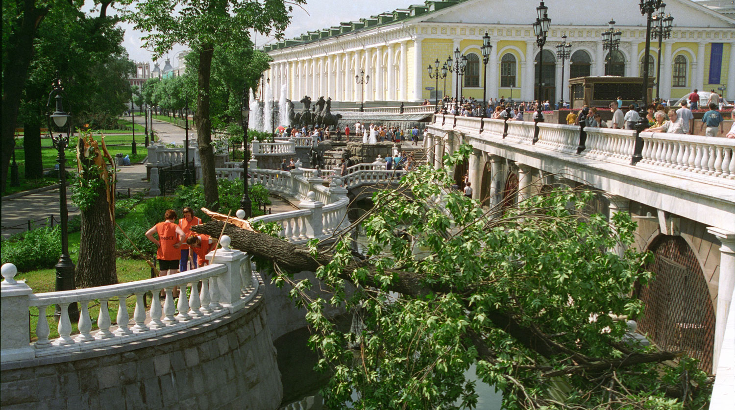 ураган 1998 года в москве