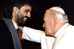 Андреа Бочелли и Папа Римский Иоанн Павел II, 1997 год