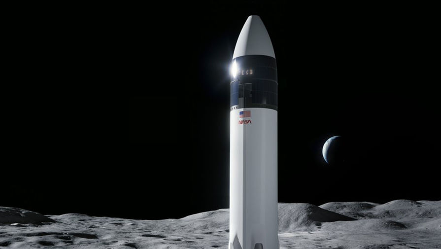 NASA выбрало ракету Starship компании SpaceX для второй высадки людей на Луну