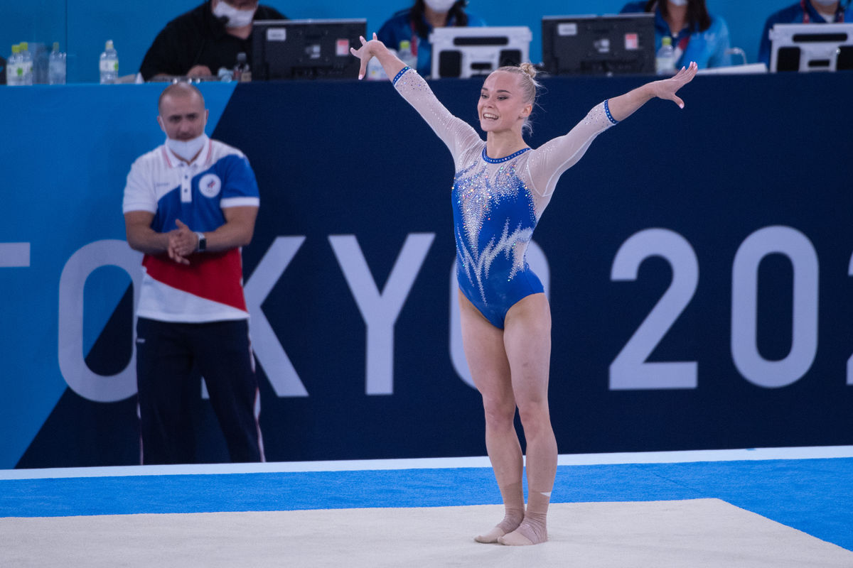 Российская гимнастка Ангелина Мельникова на Олимпийских играх в Токио