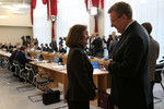 С министром экономического развития РФ Эльвирой Набиуллиной, 2011 год.