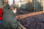В конце 1980-х годов Гавел был одним создателей «Гражданского форума», ставшего главной оппозиционной силой в Чехословакии накануне распада социалистического блока