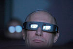 Владимир Путин в Московском планетарии, 12 апреля 2012 года