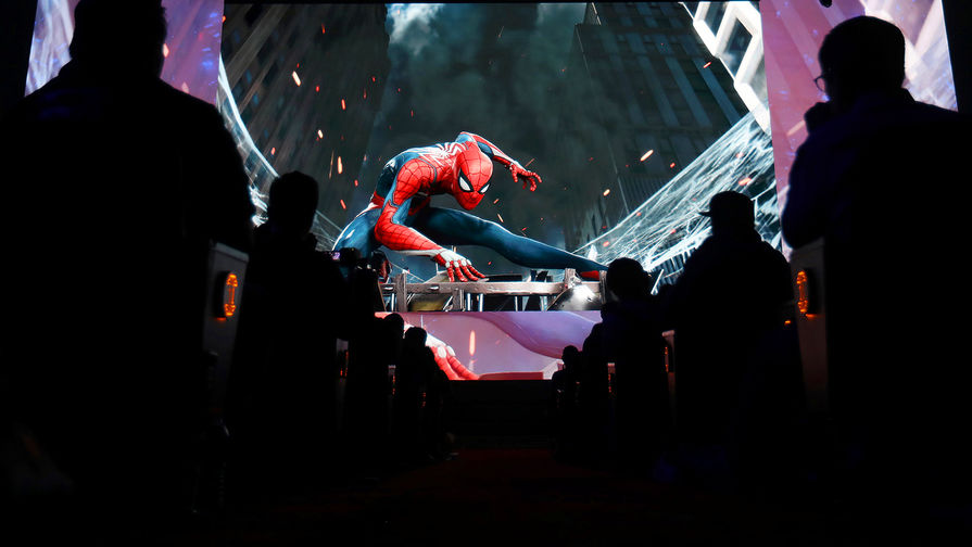Презентация новой игры Spider-Man на&nbsp;пресс-конференции Sony