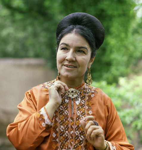Народная артистка СССР певица Мая Кулиева, 1969 год