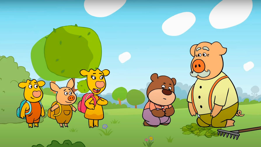 Сериал “Оранжевая корова” (с 53 серии). Продолжение приключений телят Бо и Зо, их родители и многочисленных друзей.