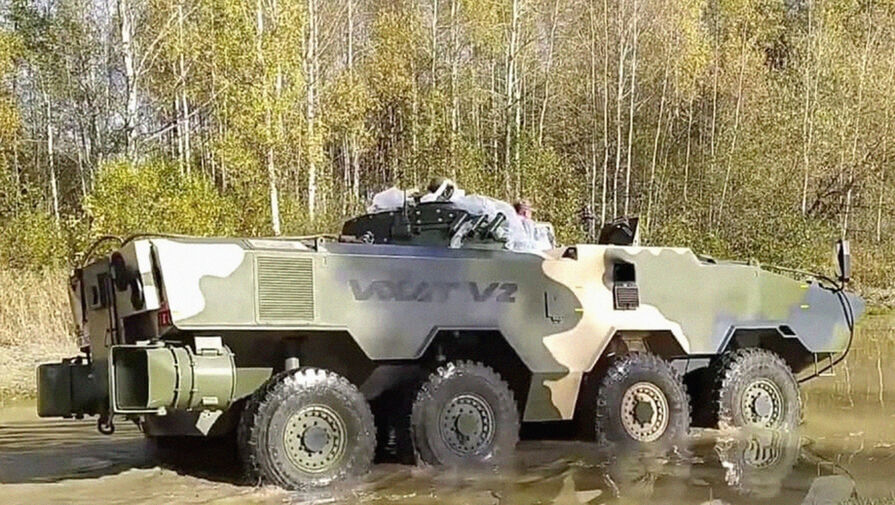 Белоруссия показала новый плавающий БТР на Армии-2022
