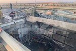 Последствия взрыва на Крымском мосту, 17 июля 2023 года