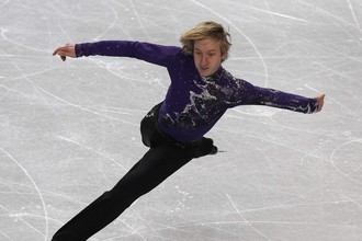 Евгений Плющенко доволен своим выступлением в Шеффилде