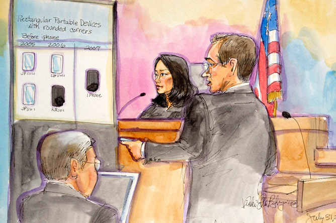 Суд присяжных начнет рассмотрение дела Apple и Samsung во вторник