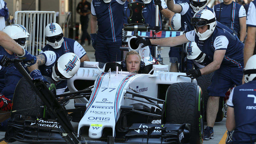 Работа механиков команды Williams перед&nbsp;началом российского этапа чемпионата мира по&nbsp;кольцевым автогонкам в&nbsp;классе &laquo;Формула-1&raquo;