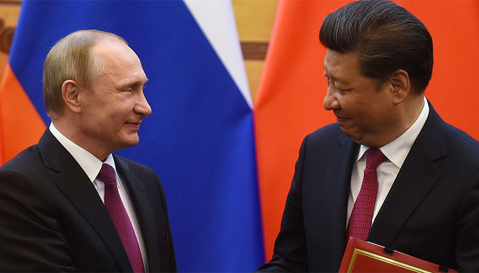 Владимир Путин и Си Цзиньпин