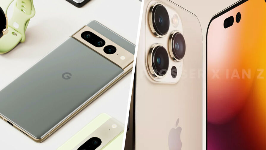 Gizmochina: смартфон Pixel 7 оказался лучше iPhone 14 Pro из-за камеры на 50 Мп