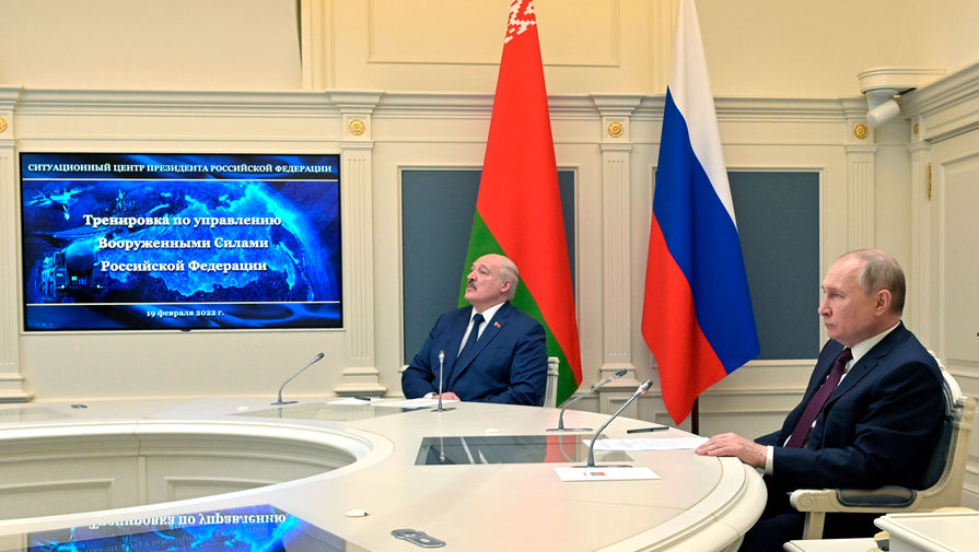 Путин и Лукашенко завершили наблюдение за ходом военных учений