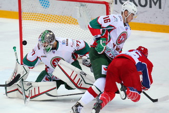 ЦСКА против «Ак Барса» в чемпионате КХЛ