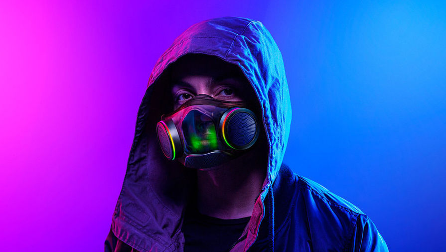 Умная маска с RGB-подсветкой поступила в продажу
