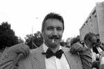 Кинорежиссер Вадим Абдрашитов на ХVI Московском международном кинофестивале, 1989 год