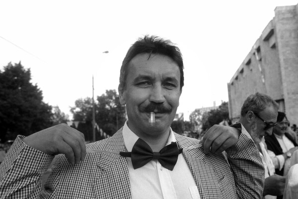 Кинорежиссер Вадим Абдрашитов на&nbsp;ХVI Московском международном кинофестивале, 1989&nbsp;год