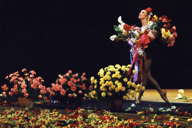 Балерина Майя Плисецкая, 1983 год