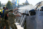 Беспорядки у Верховной рады в Киеве