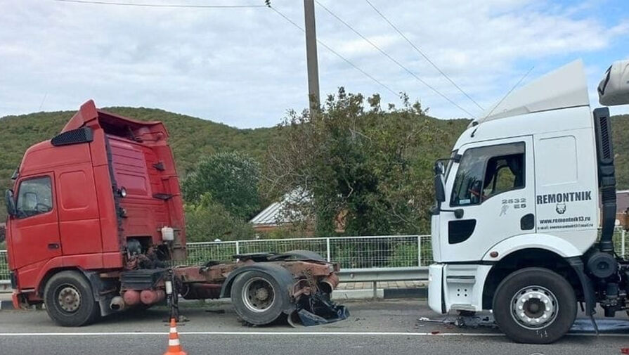 Под Туапсе дальнобойщик вышел из машины и погиб под колесами своей фуры