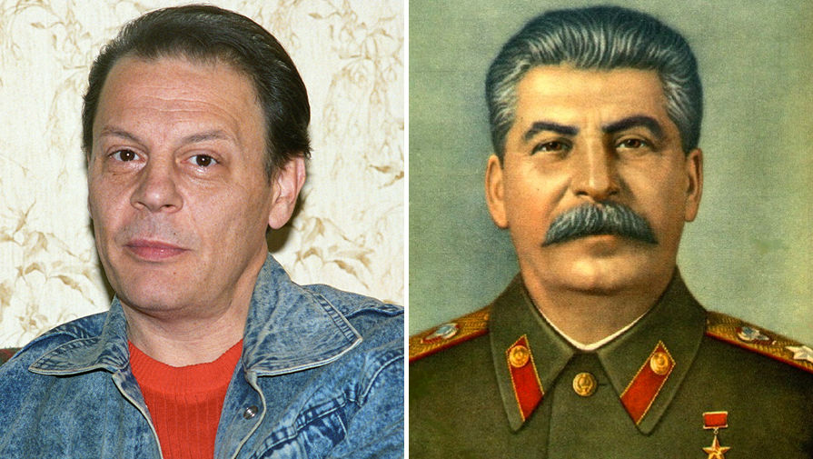 Александр Бурдонский и его дедушка Иосиф Сталин