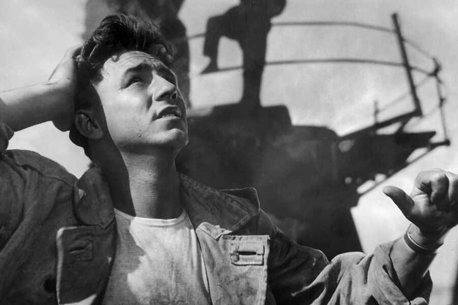 Николай Рыбников в&nbsp;картине «Высота» (1957)