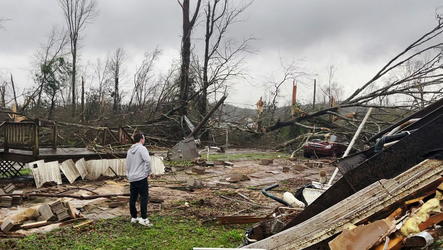 Последствия торнадо в штате Алабама в США, 25 марта 2021 года