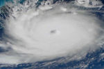 Ураган «Дориан» сняли из космоса камеры, расположенные на борту Международной космической станции (МКС)