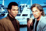 Дон Джонсон и Филип Майкл Томас в сериале «Полиция Майами: Отдел нравов» (1984 – 1989)