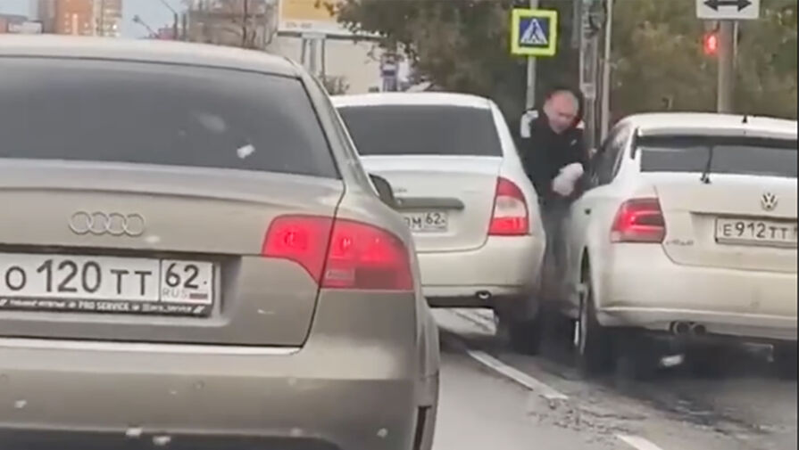 В Рязани во время драки водитель придавил оппонента автомобилем