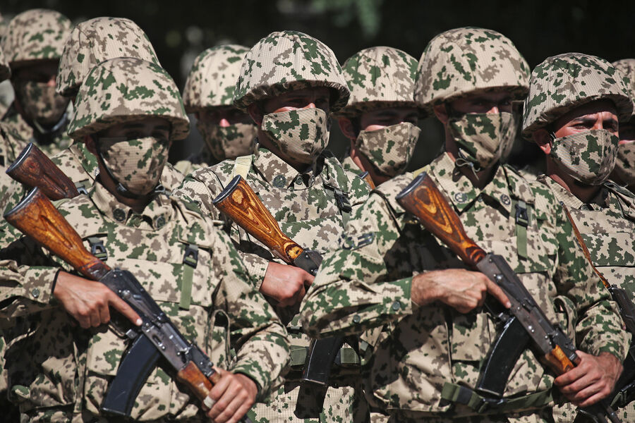 Азербайджанские военнослужащие