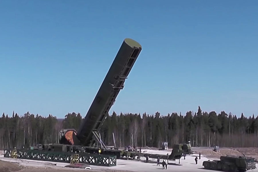 Российский ракетный комплекс наземного шахтного базирования РС-28 «Сармат»
