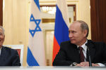 Шимон Перес и Владимир Путин, 2012 год