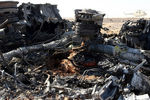 На месте крушения российского самолета Airbus A321 в Египте
