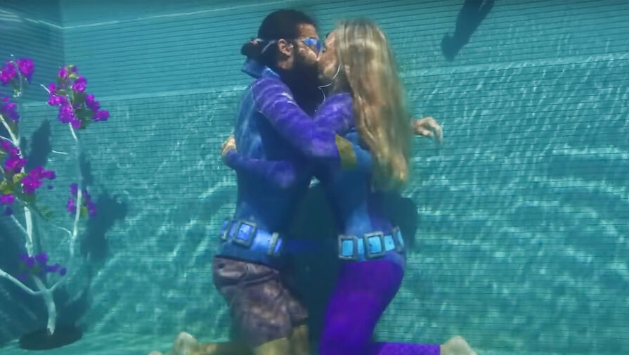 Пара установила рекорд по самому долгому поцелую под водой