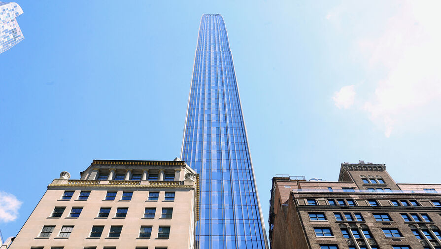В Нью-Йорке построен самый тонкий небоскреб в мире