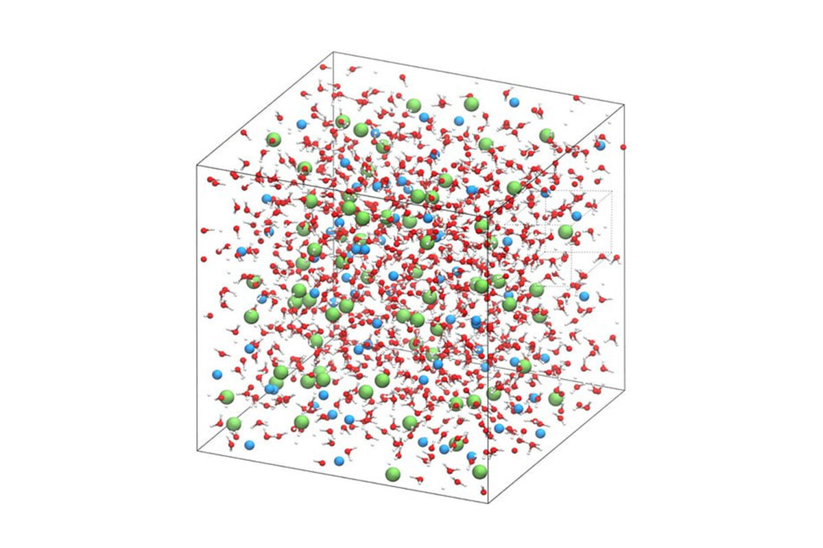 Физики записали, как молекулы воды движутся вокруг ионов соли - Газета.Ru |  Новости