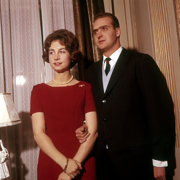 Королева Испании София и принц Хуан Карлос, 1960&nbsp;год