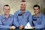 Экипаж «Аполлона-1» Эдвард Уайт, Вирджил Гриссом и Роджер Чаффи 