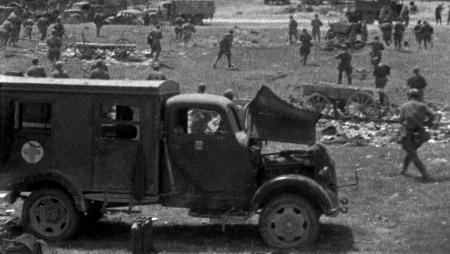 Советские войска в окрестностях Севастополя во время наступления. Весна 1944 года. Великая Отечественная война 1941-1945 гг.