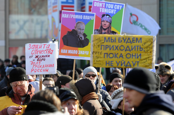 По-настоящему массовыми протестные акции были только в Москве